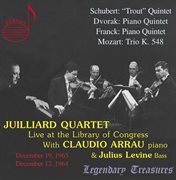 Juilliard Quartet, Vol. 1 : Live At Library Of Congress With Claudio Arrau cover image