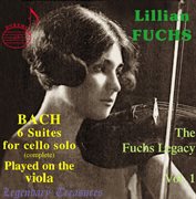 Bach : Cello Suites (transcr. For Viola) cover image