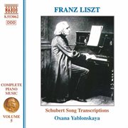 Liszt Complete Piano Music, Vol. 5 : Schubert Song Transcriptions, Vol. 1 cover image