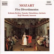 Mozart : 5 Divertimentos, K. Anh. 229 cover image