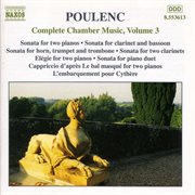 Poulenc : Sonata For Two Pianos / Clarinet Sonatas cover image