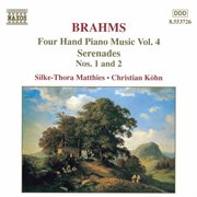 Brahms : Four-Hand Piano Music, Vol.  4 cover image