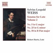 Weiss, S.l. : Lute Sonatas, Vol.  2. Nos. 5, 25, 50 cover image