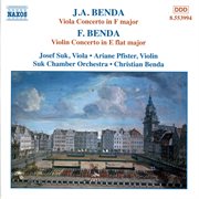 Benda, F. : Violin Concerto  / Benda, J. A.. Viola Concerto cover image