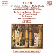 Verdi : Overtures / Preludes / Ballet Music cover image