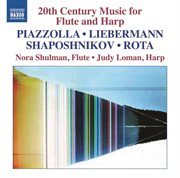 20th century music for flute and harp cover image