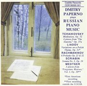 Tchaikovsky : The Seasons (excerpts) / Rachmaninov. Preludes / Scriabin. Piano Sonata No. 2 cover image