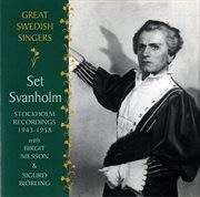 Great Swedish Singers : Set Svanholm (1943-1958) cover image