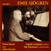 Emil Sjögren : Piano Music, Vol. 4 cover image