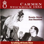 Bizet : Carmen (stockholm, 1954) cover image