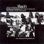 Bach : Goldberg Variations, Bwv 988 (arr. For String Trio) cover image