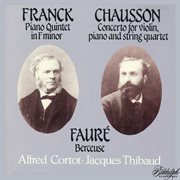 Franck, Chausson & Fauré : Chamber Works cover image