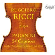 Paganini : 24 Caprices For Solo Violin, Op. 1, Ms 25 cover image