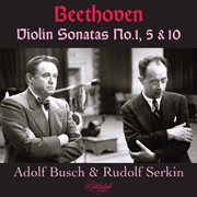 Violin sonatas no. 1, 5 & 10 cover image