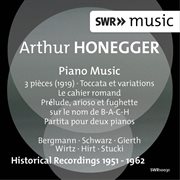 Honegger : Piano Music cover image