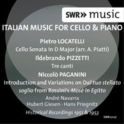 Italian Music For Cello & Piano cover image
