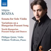 Rozsa : Music For Violin And Piano cover image