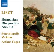Liszt : 6 Hungarian Rhapsodies, S359/r441 cover image