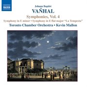 Vanhal : Symphonies, Vol. 4 cover image