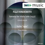 Hindemith : Viola Sonata & 1922 cover image
