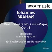 Brahms : Violin Sonata No. 1, Op. 78 cover image