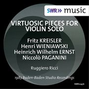 Virtuosic Pieces For Violin Solo cover image
