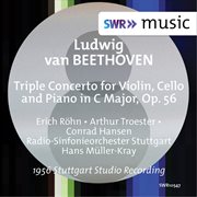 Triple concerto for violin, cello and piano in C major, op. 56 cover image