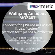 Mozart : Piano Concerto No. 7 In F Major, K. 242 "Lodron" (version For 2 Pianos & Orchestra) cover image