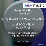 Hänsel : String Quartet, Op. 9 No. 2. Boccherini. String Quartet, Op. 24 No. 1, G. 189 cover image