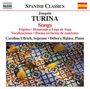 Turina : Songs cover image