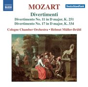 Mozart : Divertimenti Nos. 11 & 17 cover image