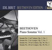 Beethoven, L. Van : Piano Sonatas, Vol.  1 (biret). Nos. 1, 2, 19, 20 cover image