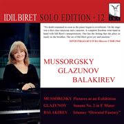 Mussorgsky, Glazunov & Balakirev : Piano Works (live At Lille Festival, 1993) cover image