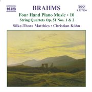 Brahms : Four-Hand Piano Music, Vol. 10 cover image