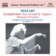 Mozart : Symphonies Nos. 34 & 41 cover image