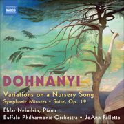 Dohnanyi : Variations On A Nursery Song cover image
