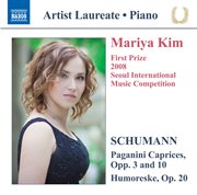 Schumann : Paganini Caprices, Opp. 3 & 10. Humoreske cover image