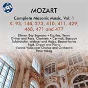Mozart : Complete Masonic Music, Vol. 1 cover image