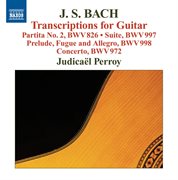 Bach : Transcriptions For Guitar cover image