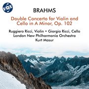 Brahms : Double Concerto For Violin & Cello cover image