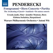 Penderecki : Fonogrammi. Horn Concerto cover image