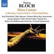 Bloch : Missa Cantate cover image