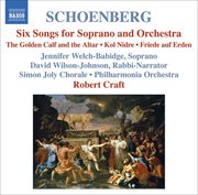 Schoenberg : 6 Orchestral Songs / Kol Nidre / Friede Auf Erden cover image