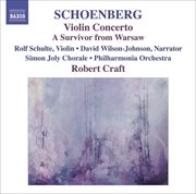 Schoenberg, A. : Violin Concerto / Ode To Napoleon / A Survivor From Warsaw cover image