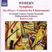 Webern, A. : Symphony / 6 Pieces, Op. 6 / Concerto cover image