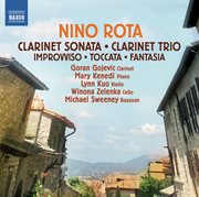 Rota : Clarinet Sonata. Clarinet Trio cover image