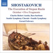 Shostakovich : Execution Of Stepan Razin (the) / October / 5 Fragments, Op. 42 cover image