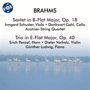 Brahms: String Sextet No. 1 In B-Flat Major, Op. 18 & Horn Trio In E-Flat Major, Op. 40 cover image