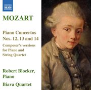 Mozart : Piano Concertos Nos. 12, 13 & 14 (version For Piano And String Quartet) ** cover image