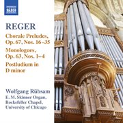 Reger : Organ Works, Vol. 15 cover image